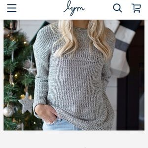 Knit sweater
